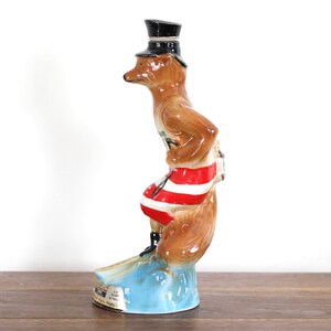 1975 Regal China Jim Beam Whisky Decanter The Surf Fox image 4