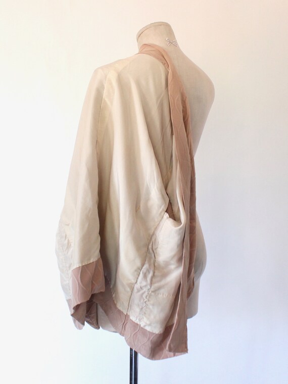Vintage Silk Haori Kimono Robe - Japanese Traditi… - image 8