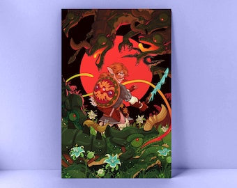 Gaming Poster for Office Decor for Men Wall Art Video Game Gift for Boyfriend Birthday Gift for Gamer Girl Aesthetic Art Print for Apartment