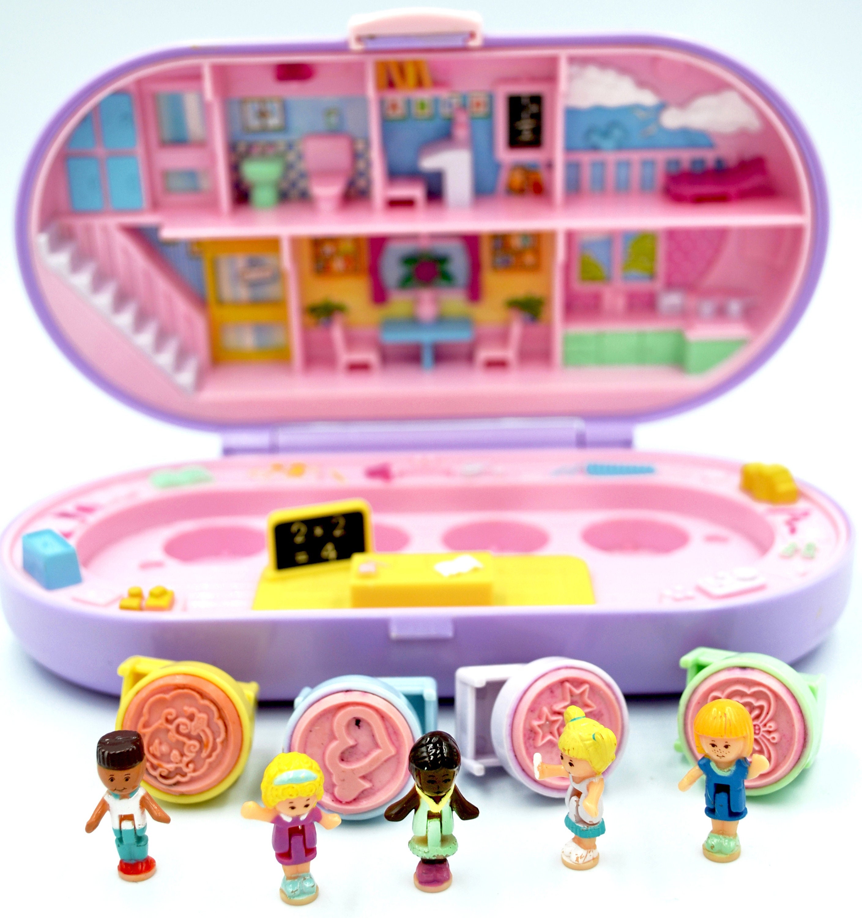 Polly Pocket Vintage - Stampin’ School Bluebird 1992 - Complète