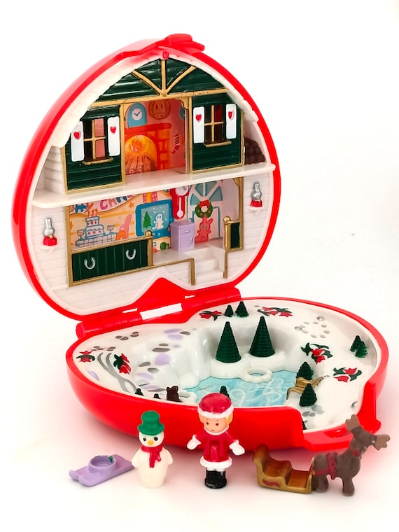 Polly Pocket vintage Bluebird 1989 Noël