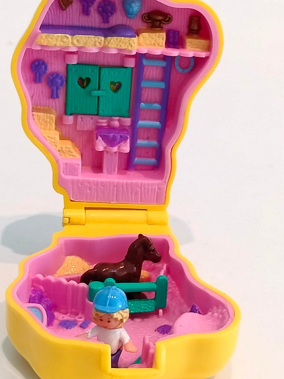Vintage Polly Pocket Bluebird 1989 – Club Poney De Polly – Complet