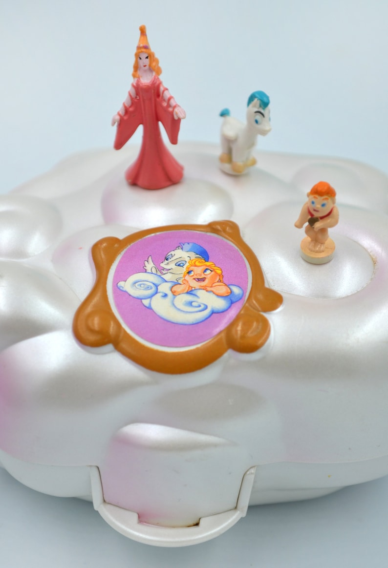 Extremely Rare Vintage Polly Pocket 1996 hercules Playcase mini