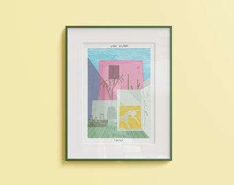 Colourful A4 Print - Casa Gilardi