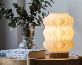 Moderne tafellamp, nachtlampje voor modern interieur, sfeerlamp als kerstcadeau - Ostraco