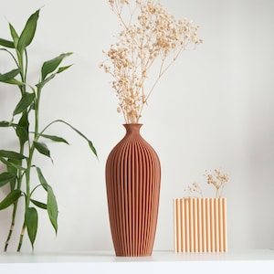 Wood Bud Vase for Minimalist Home Decoration Nardus Wood Copper