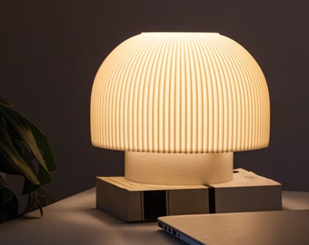 Lámpara de mesa moderna en forma de seta, luz de escritorio como regalo de Navidad para una decoración única del hogar - Pico Mini