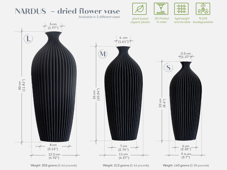 Wood Bud Vase for Minimalist Home Decoration Nardus Wood image 10