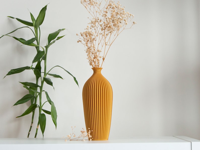 Wood Bud Vase for Minimalist Home Decoration Nardus Wood Gold