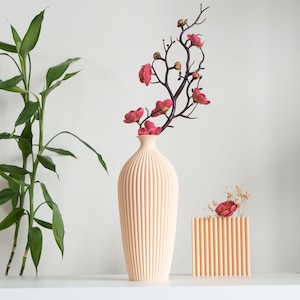 Wood Bud Vase for Minimalist Home Decoration Nardus Wood Nude