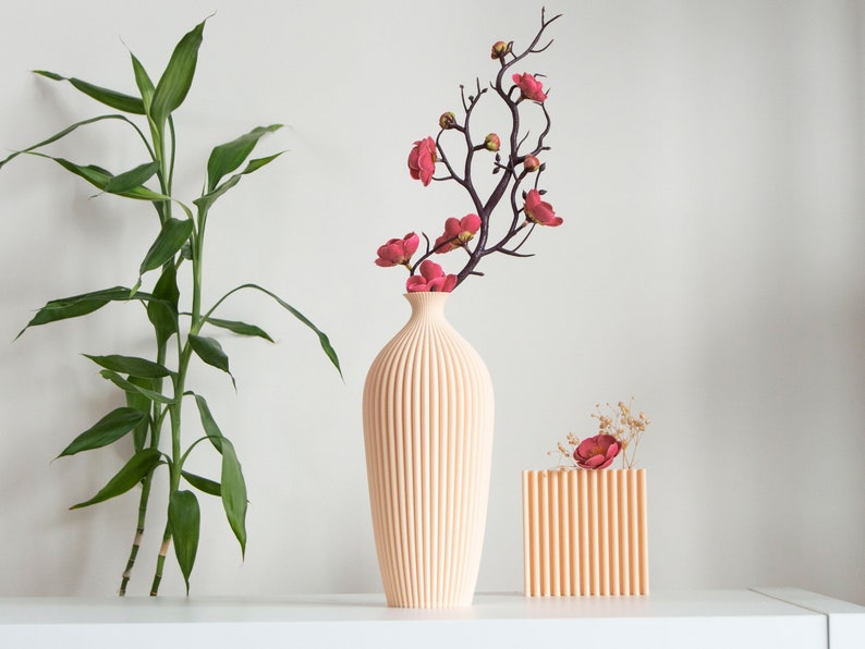 Wood Bud Vase for Minimalist Home Decoration Nardus Wood Nude