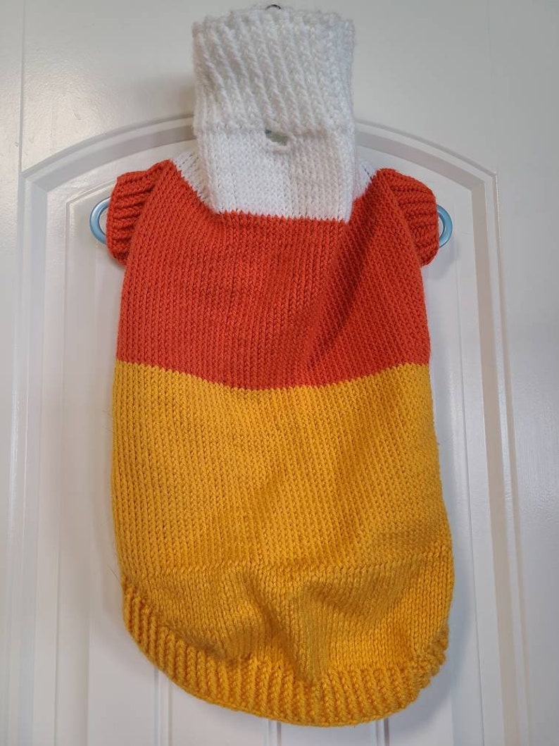 candy corn sweater