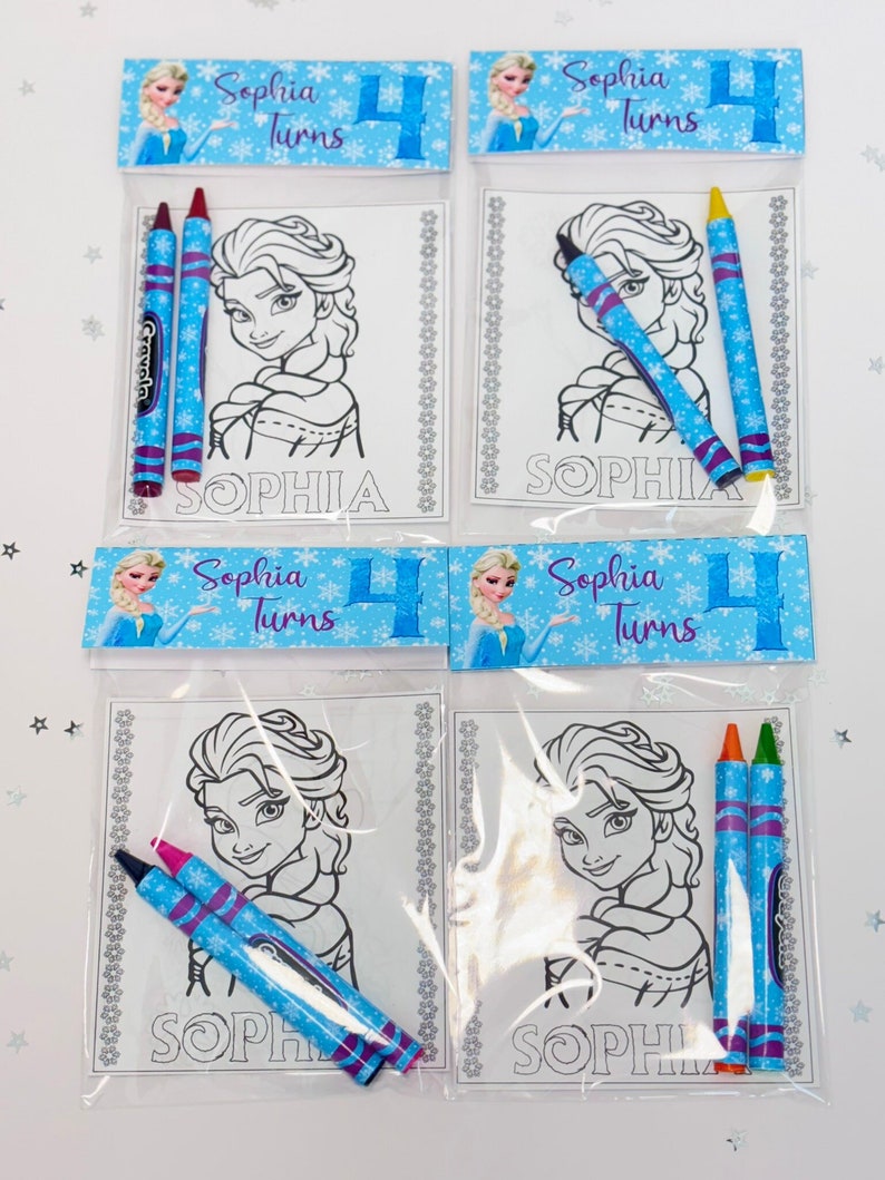 Frozen Coloring Sheets