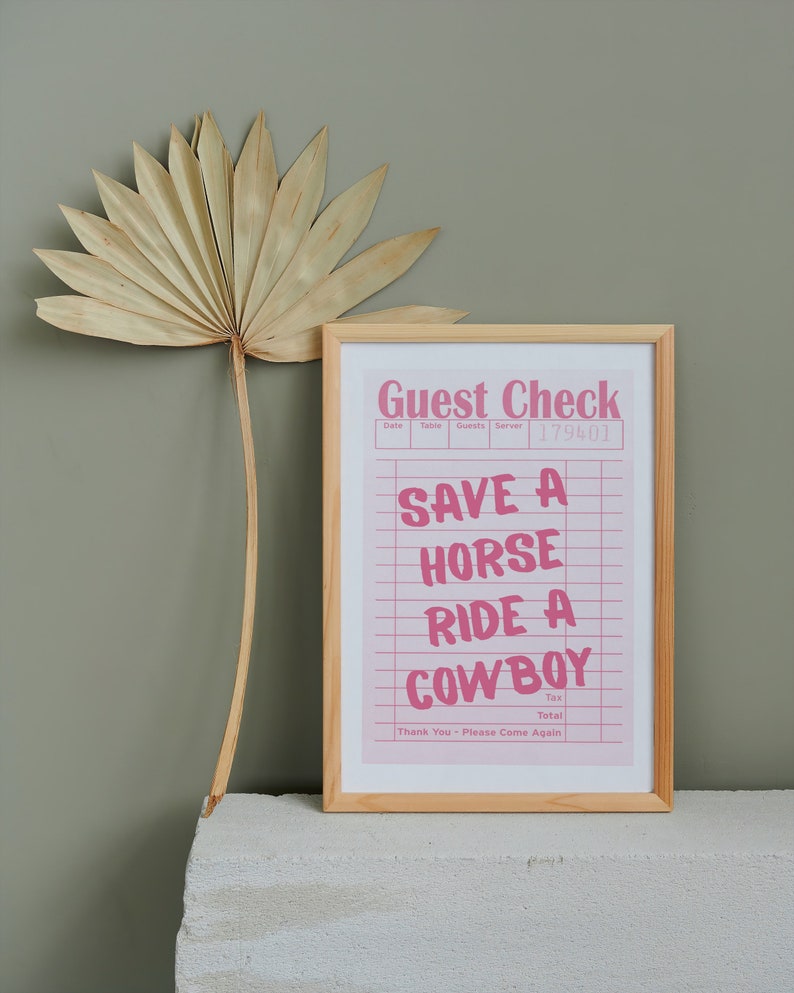 Save A Horse Ride A Cowboy Lustige Flaggen Meme Poster