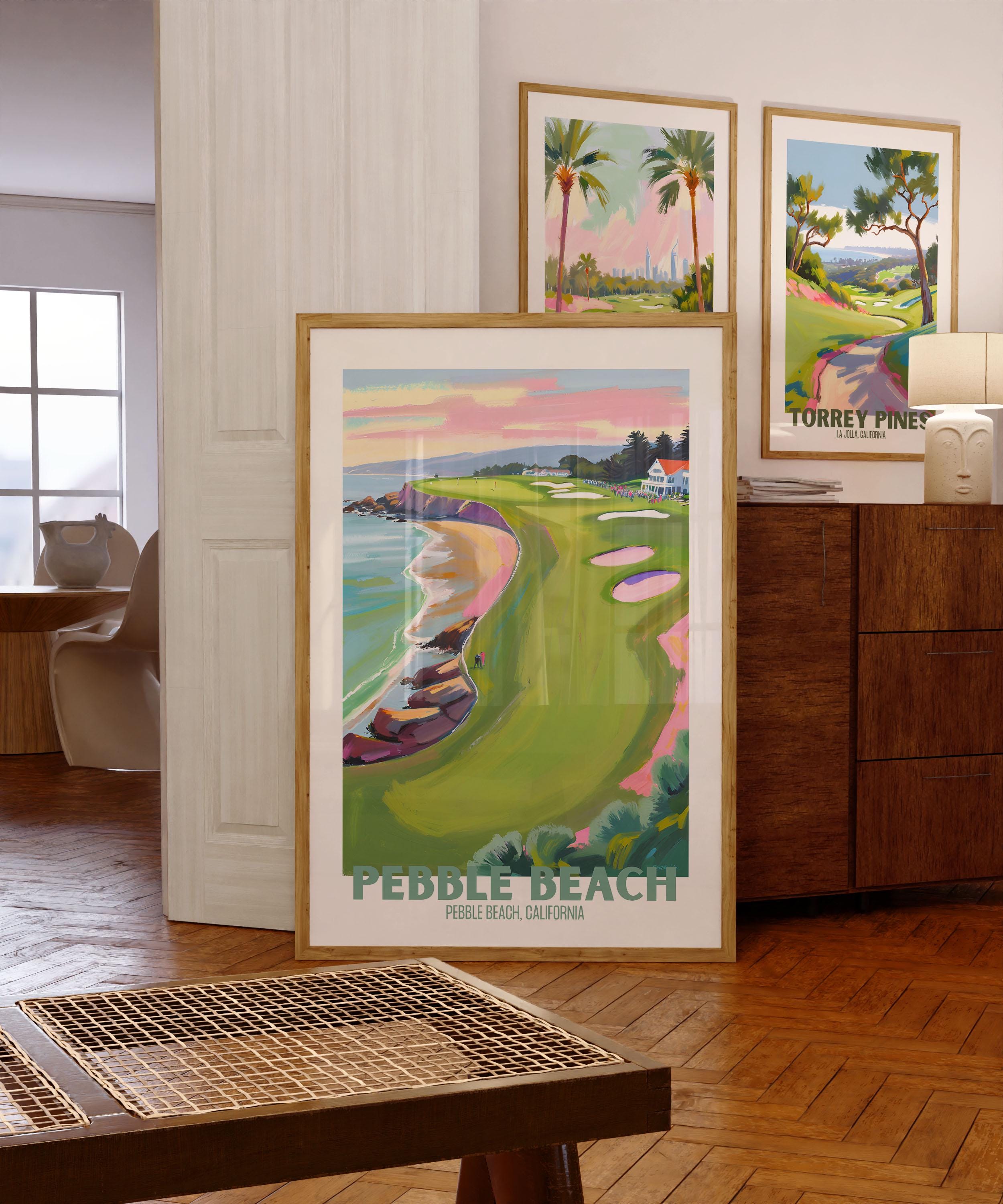 Pebble beach golf - Etsy 日本