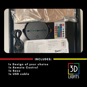 Personalised FOOTBALL SOCCER 3D Night Light Gift for Soccer Player Personalised Gift Gift for Kids Desk Lamp image 8