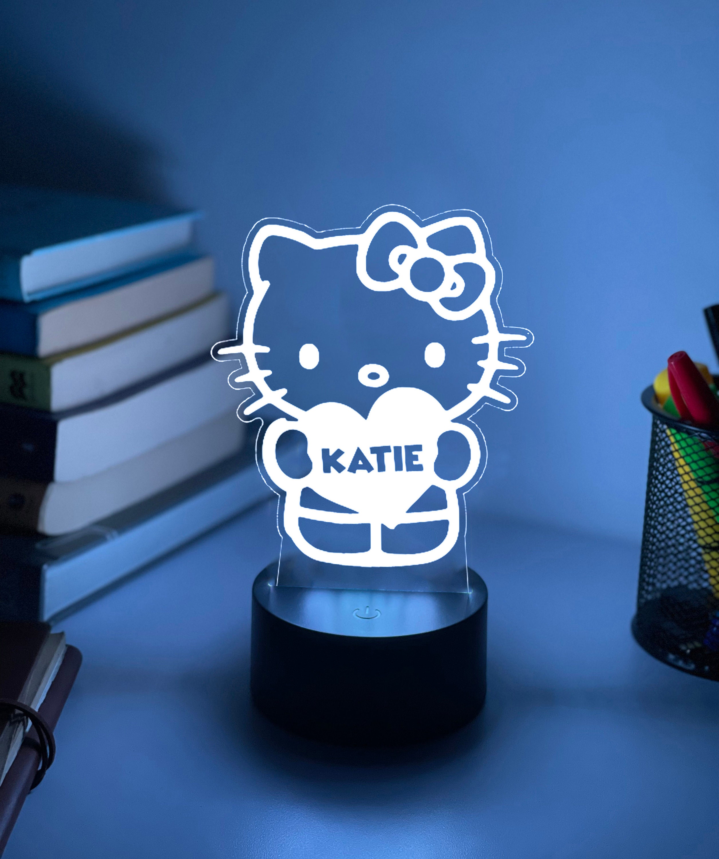 Hello kitty 3d sale lamp