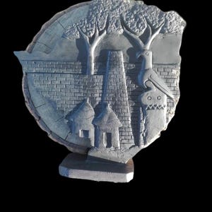 Simbabwe Landkarte