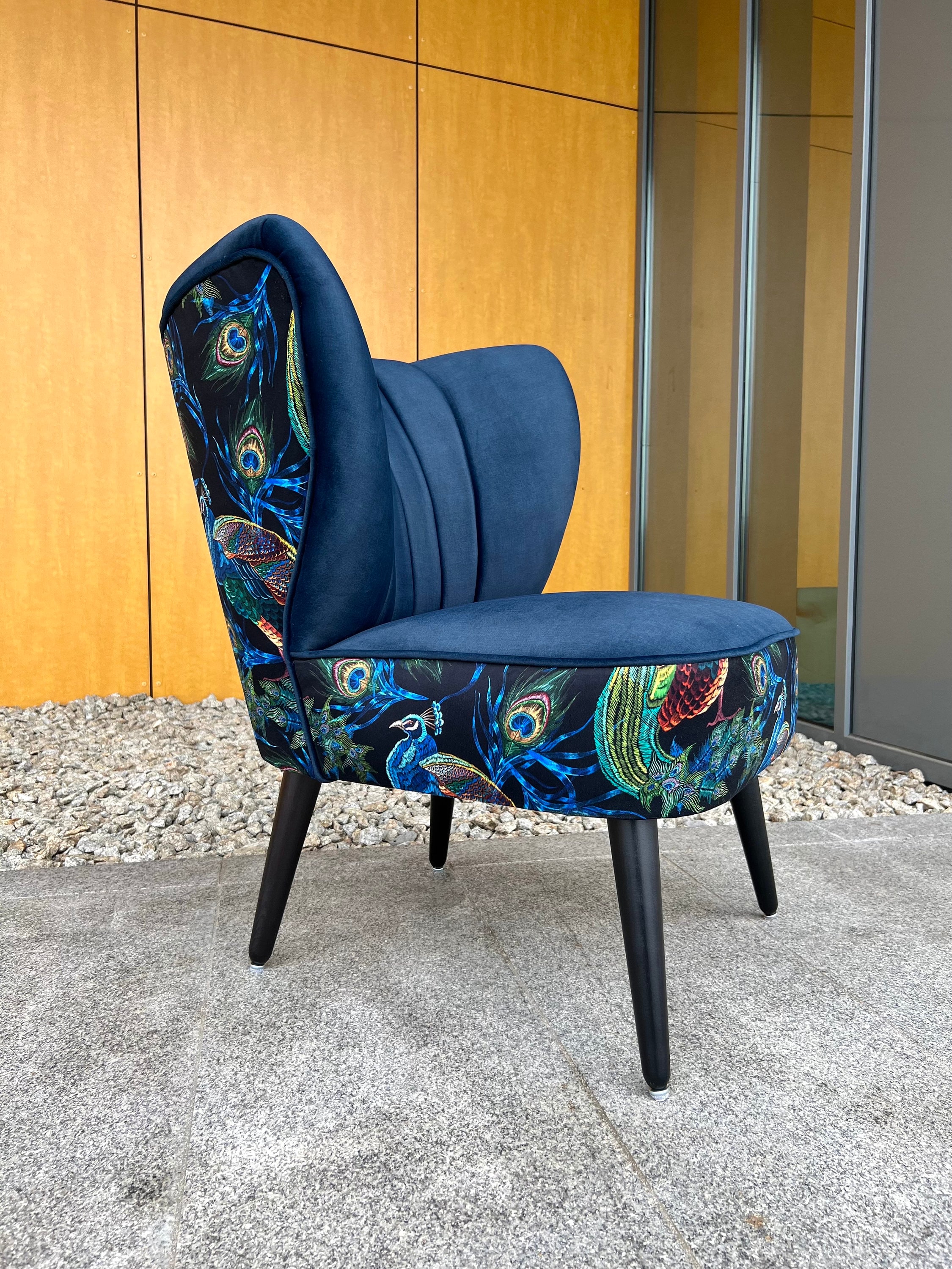 Peacock Blue Chairs