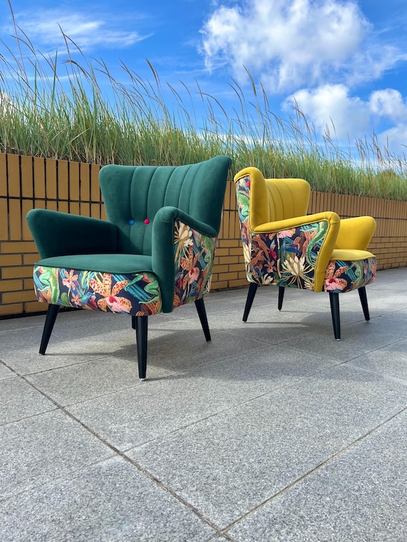 Cocktail-Sessel mit Armlehnen, Iguana Modernes Design Grün