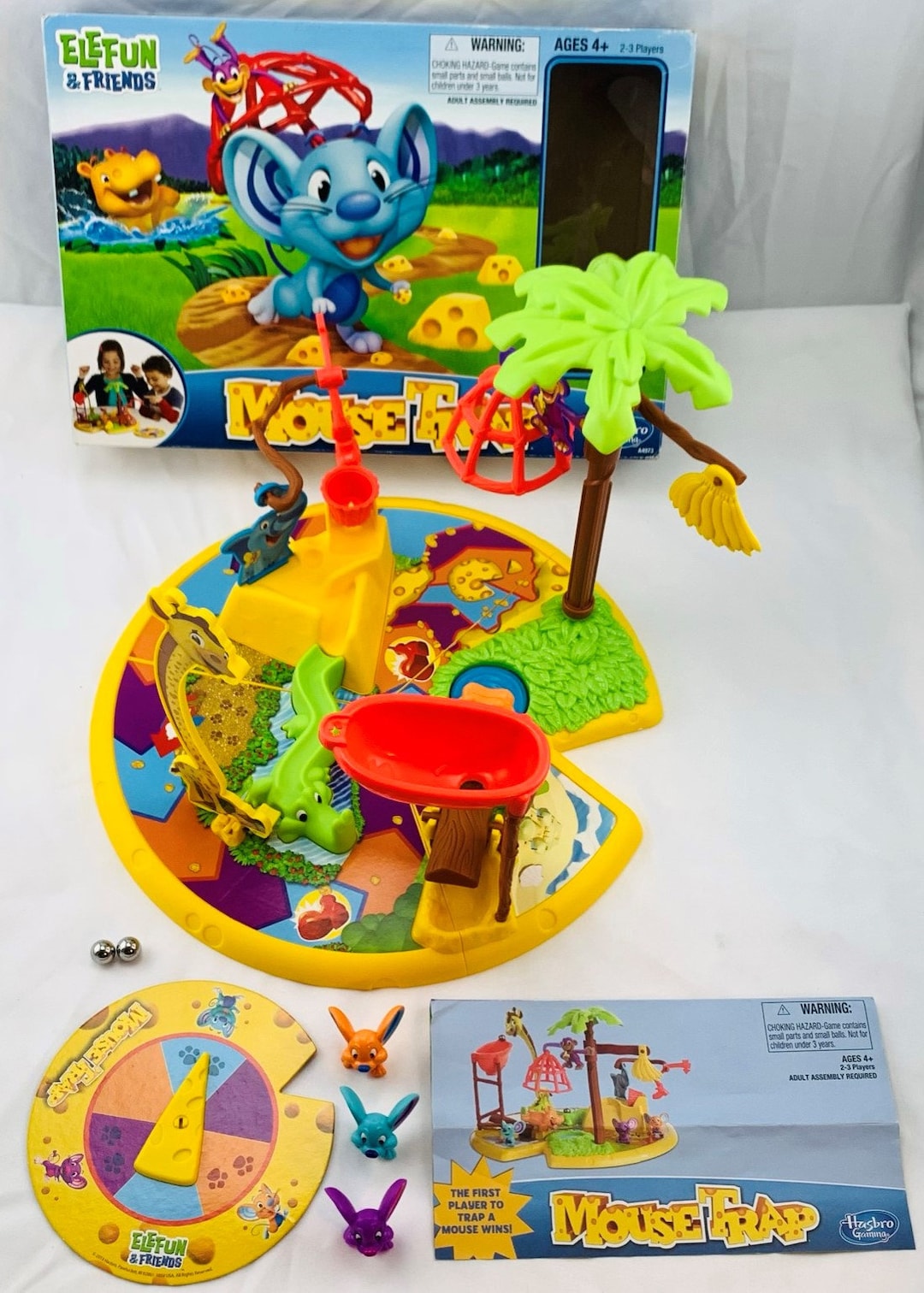 Elefun and friends mouse trap game complete in great condition free