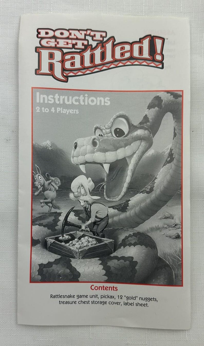 1993 Don't Get Rattled! Game by Milton Bradley Complete/Working in Great Condition FREE SHIPPING image 3