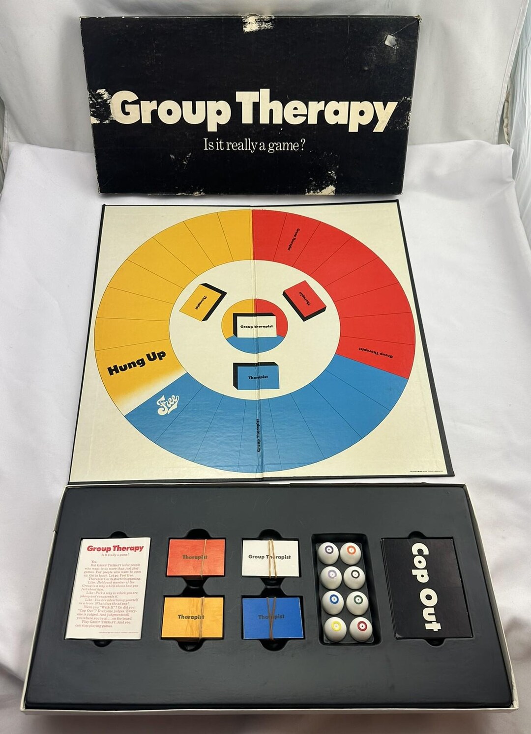 1969 Group Therapy Board Game by Group Therapy Associates Complete Good Condition FREE SHIPPING ...