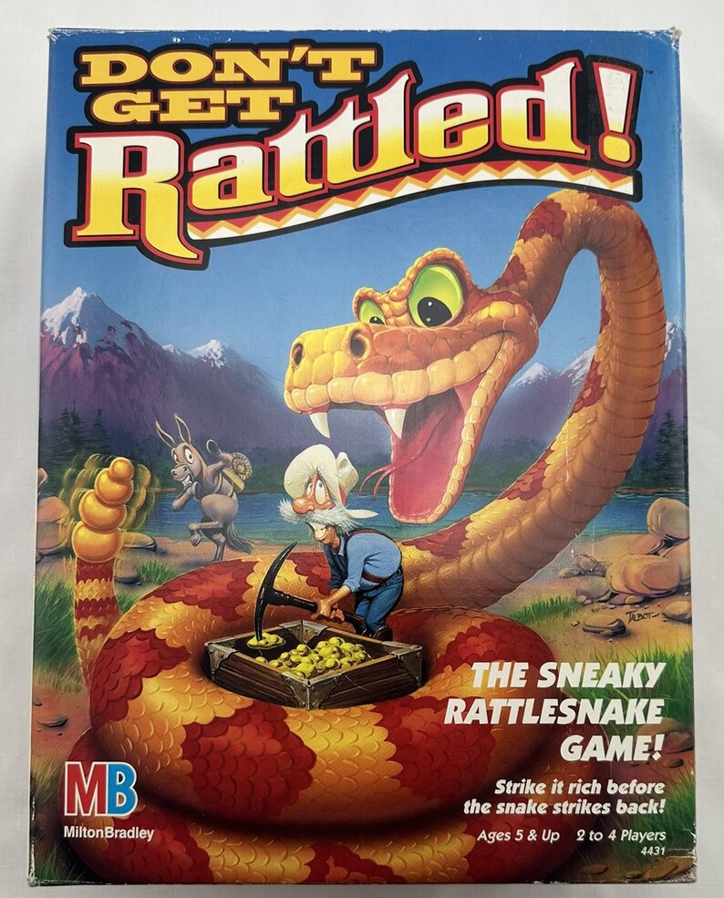 1993 Don't Get Rattled! Game by Milton Bradley Complete/Working in Great Condition FREE SHIPPING image 8