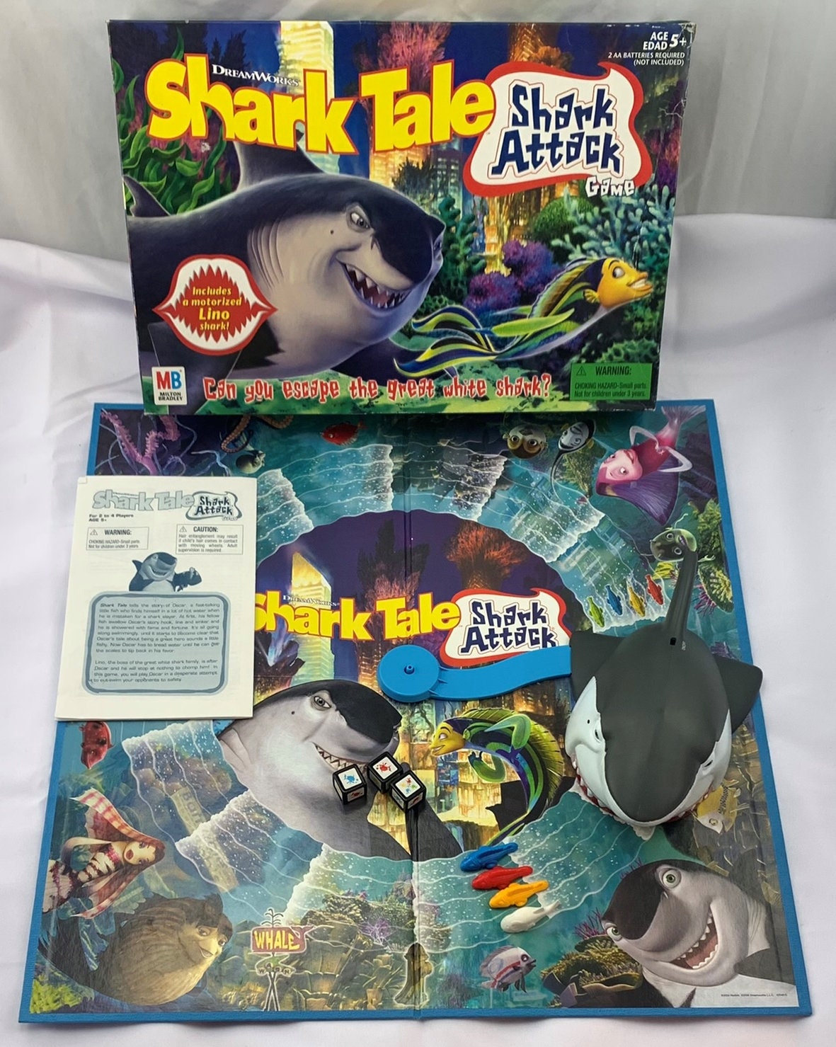 Shark Attack Board Game 1980's Vintage. One of the fun things that was