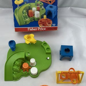 1986 Fisher Price Little People Playground #2525 Complete Great Condition FREE SHIPPING