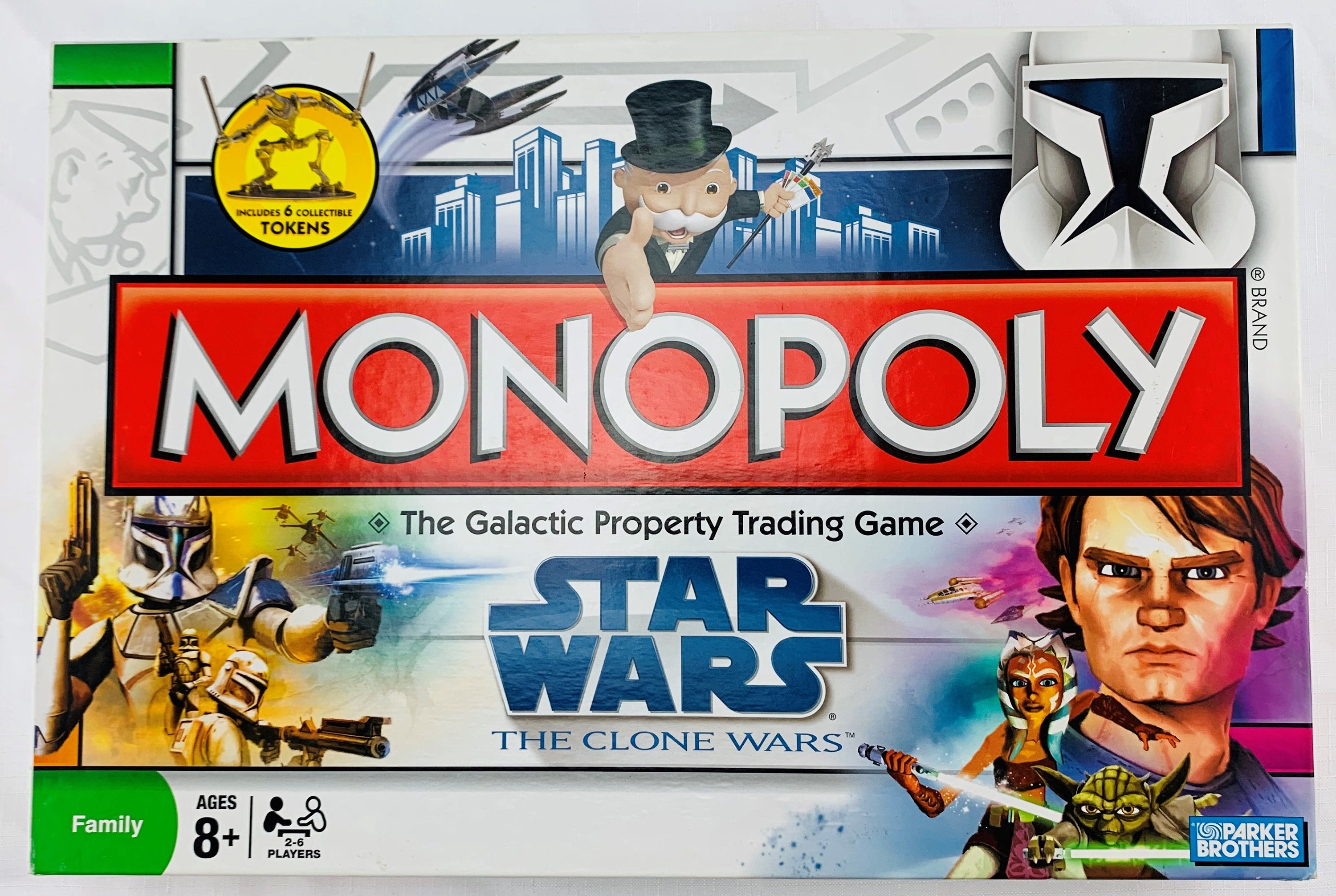 The Clone Wars Like NU Collectable Check It out for sale online 2008 Monopoly Star Wars 