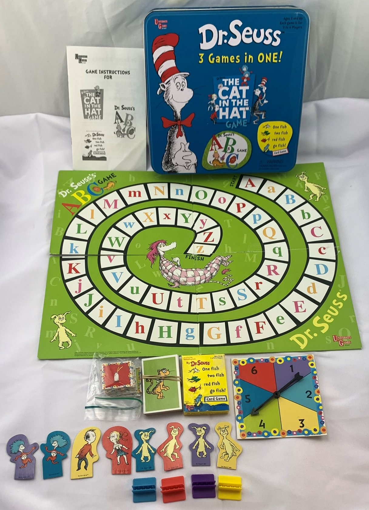 Instructions  The Cat in the Hat Game