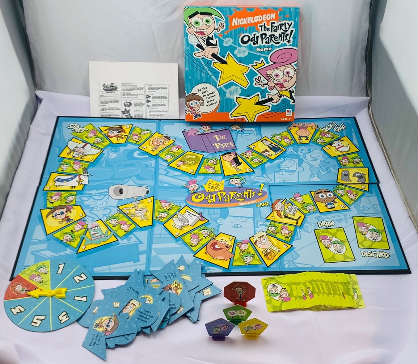 2003 Fairly Odd Parents Game by Milton Bradley Complete in - Etsy