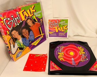 1995 Girl Talk Game Milton Bradley Complete in Great Condition FREE SHIPPING