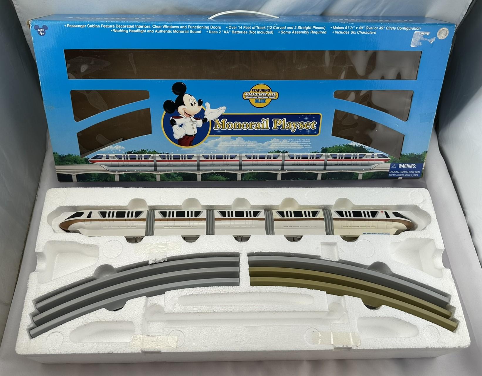 Disney Monorail Theme Park Exclusive Gold Stripe Working in Great Condition #5