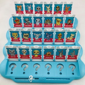 Littlest Pet Shop Guess Who Game by Hasbro Complete in Great - Etsy