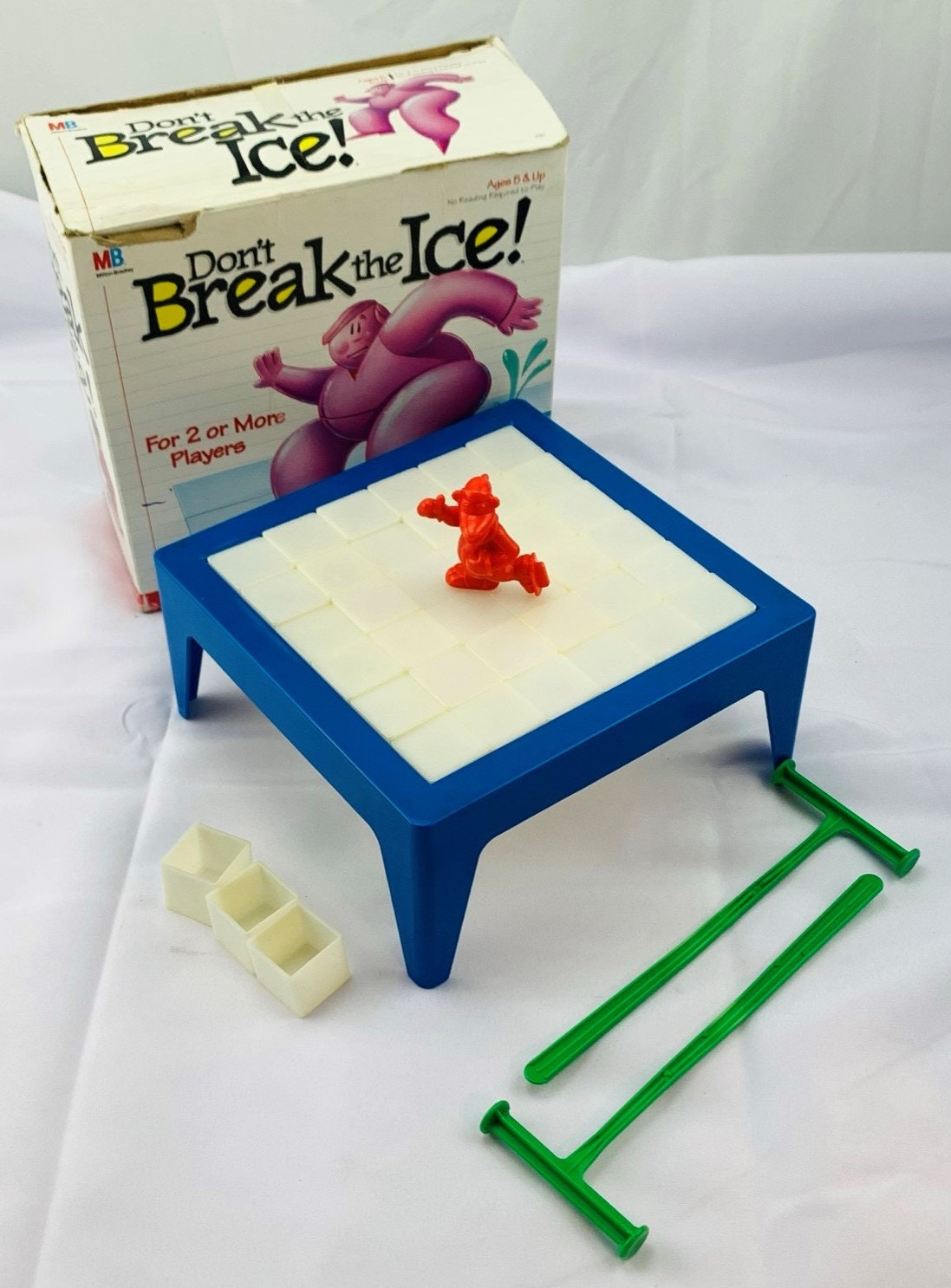 1986 Don't Break the Ice Game by Milton Bradley Complete in Great