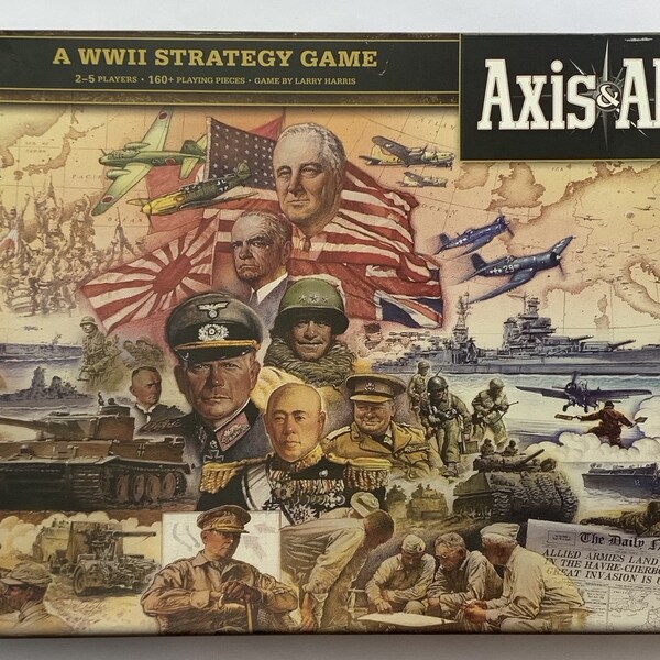 Axis and Allies Etsy
