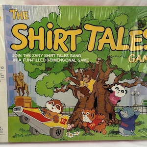 1983 The Shirt Tales Game by Milton Bradley Brand New Sealed FREE SHIPPING