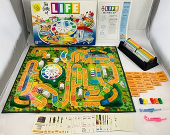 2002 Game of Life Board Game by Milton Bradley Complete Great Condition FREE SHIPPING