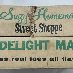 1969 Suzy Homemaker Ice Delight Maker Sweet Shoppe Works, in Good Condition FREE SHIPPING image 11