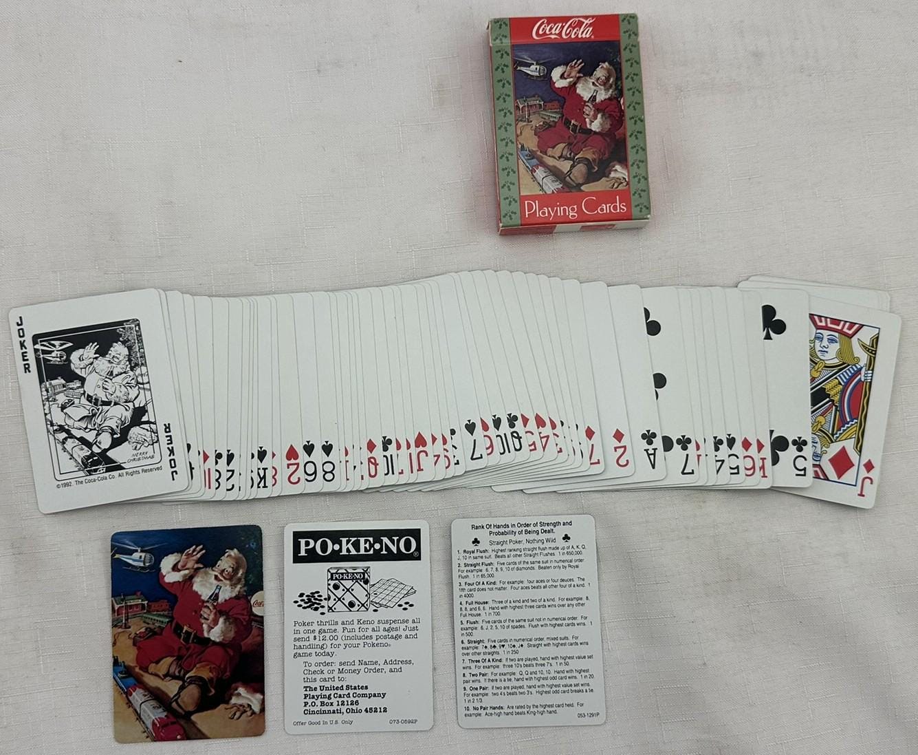 Coca Cola Playing Cards Rare - Etsy