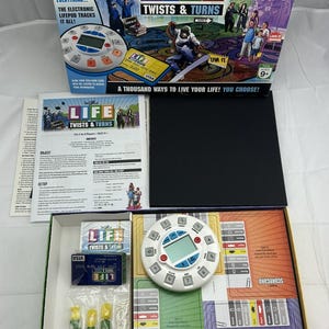 Game of Life Twists and Turns Milton Bradley New Old Stock FREE SHIPPING