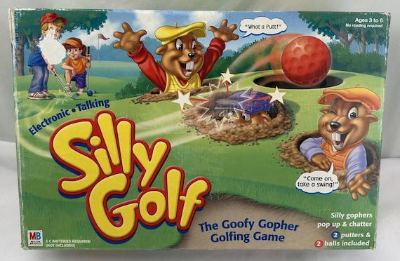 2001 Silly Golf Game by Milton Bradley Working in Great Condition