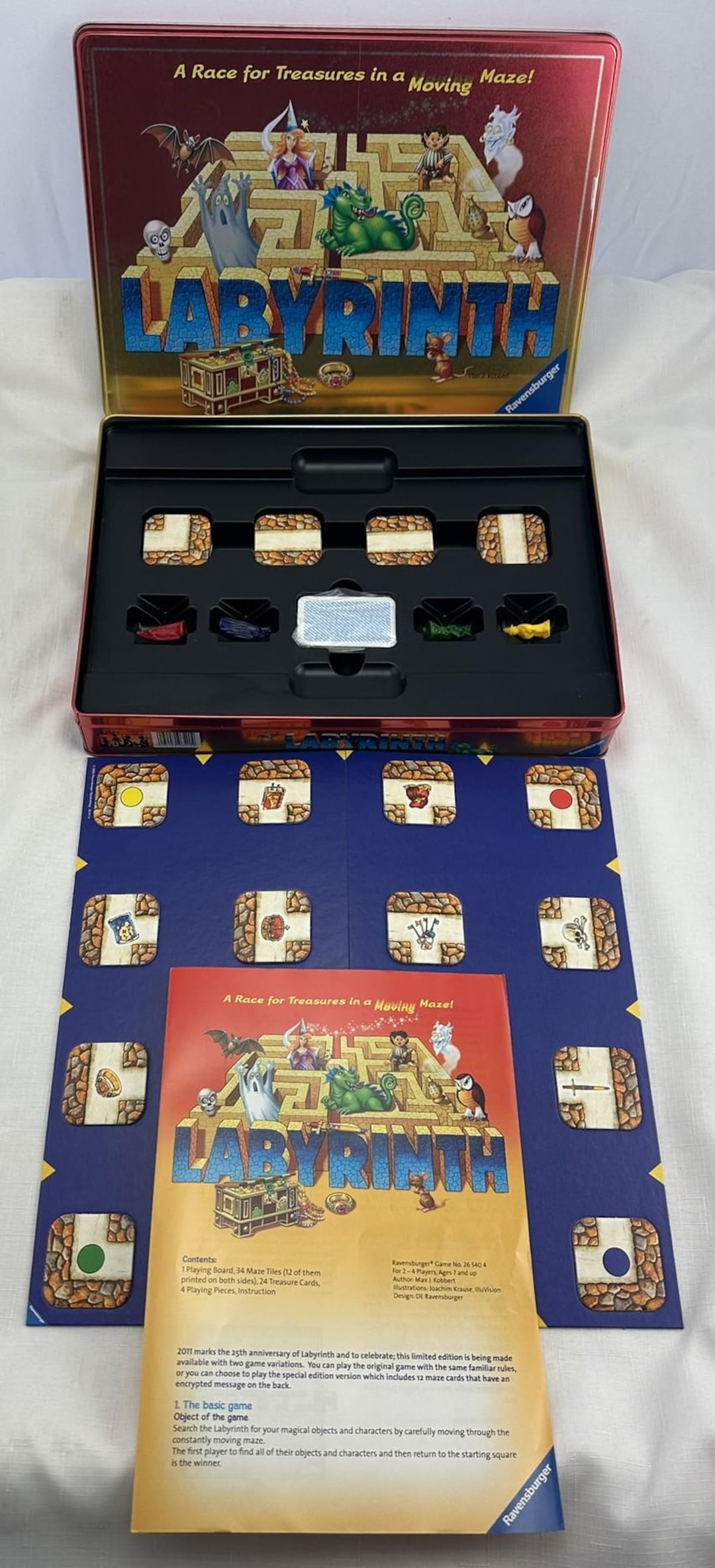 Amazing Labyrinth Game in Tin by Ravensburger Complete Great Condition ...