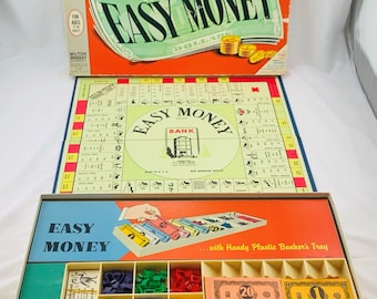 Parts & Pieces Only You Choose Vintage Easy Money Board Game 1996 