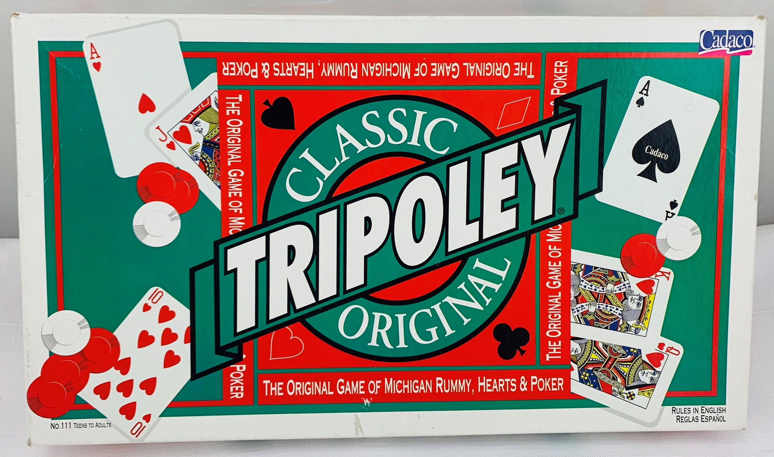 1998 Tripoley Classic Edition by Cadaco Brand New Old Stock - Etsy