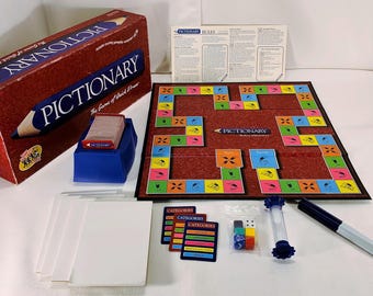 2000 Pictionary 15th Anniversary Edition Complete in Great Condition FREE SHIPPING