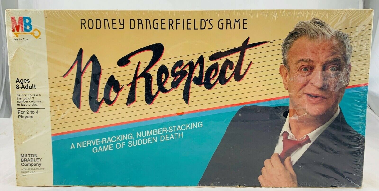 1985 No Respect: Rodney Dangerfield&#39;s Game by Milton Bradley Brand New Sealed FREE SHIPPING