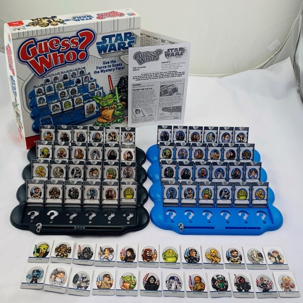 2005 Star Wars Guess Who Game by Hasbro Complete in Very Good Condition FREE SHIPPING